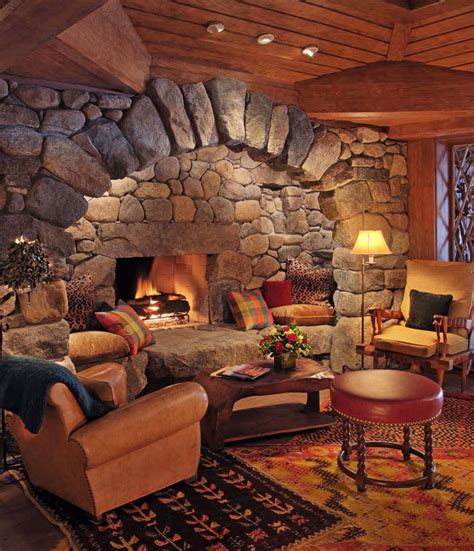 28 Extremely Cozy Fireplace Reading Nooks For Curling Up In | Rustic italian home, Rustic ...