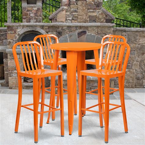 Outdoor Bar Table Ukg - Darlee Charleston 5 Piece Cast Aluminum Patio Bar Set With ... / The ...