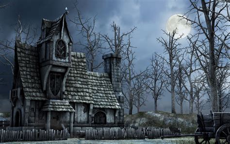 Haunted house wallpaper - Fantasy wallpapers - #24021