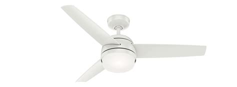 Hunter 48" Midtown Fresh White Ceiling Fan with Light Kit and Remote - Walmart.com