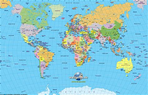 Pdf World Political Map Hd Image - Infoupdate.org