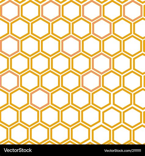 Honeycomb pattern Royalty Free Vector Image - VectorStock