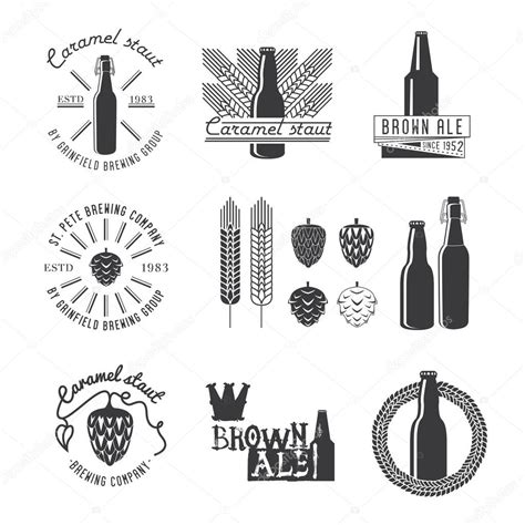 Vintage Style Craft Beer Label. — Stock Vector © bigbadmutuh.yahoo.com #97966750