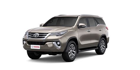 Toyota Fortuner 2018 Colors: Brown, Super White, Black, Bronze, Grey, Silver, White Pearl - GaadiKey