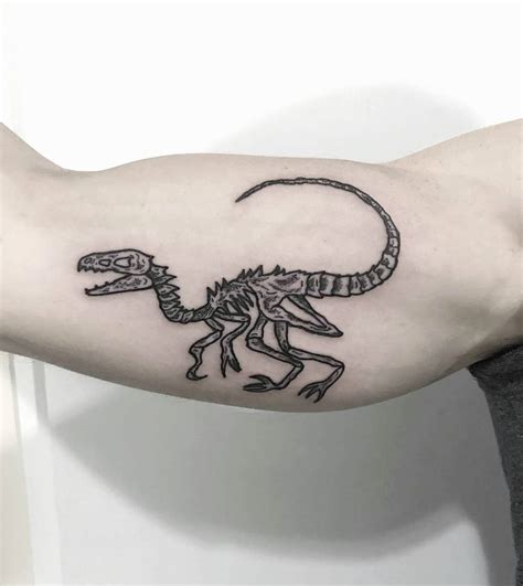 Velociraptor tattoo - Tattoogrid.net