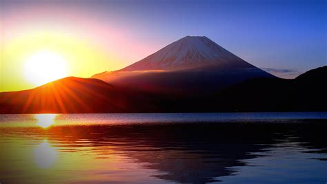 Hintergrundbilder : Natur, Landschaft, Berge, Sonne, water ripples, Wolken, Himmel ...