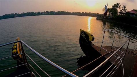 Sunset Cruise On Scenic Ashtamudi Lake Kollam, Kerala