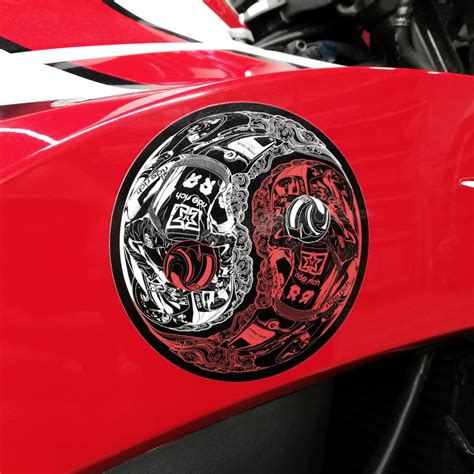 Master of Self Vinyl Sticker - Custom Motorcycle Decals | Ride Rich