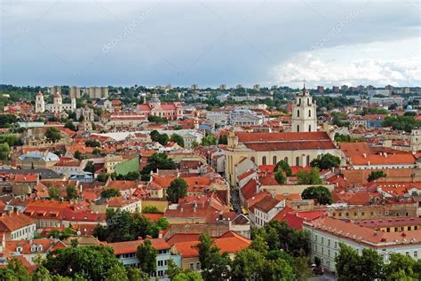 Vilnius old town panorama — Stock Photo © irra_irra #91618156