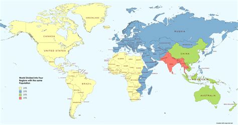 World Map With Highlighted Countries - Brigid Theodora