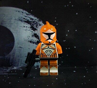 Lego Star Wars Minifigure Clone Bomb Squad Trooper sw0299 w/ Blaster | eBay