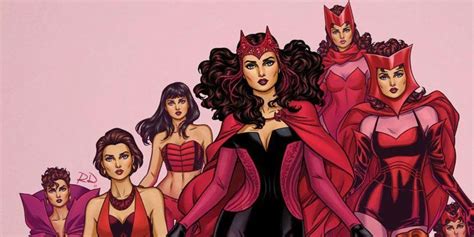 10 Best Scarlet Witch Costumes From Marvel Comics