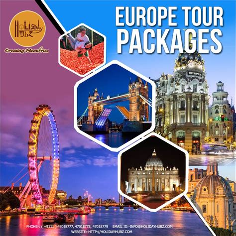 Book Europe holiday Package with Holidayhubz and avail a valid discount. | Europe holidays ...