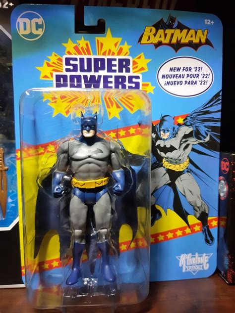 the batman action figure is in its packaging