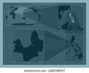 Laguna Province Philippines Diagram Showing Location Stock Illustration 2280788937 | Shutterstock