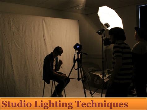 PPT - Common studio lighting techniques PowerPoint Presentation, free download - ID:3364055