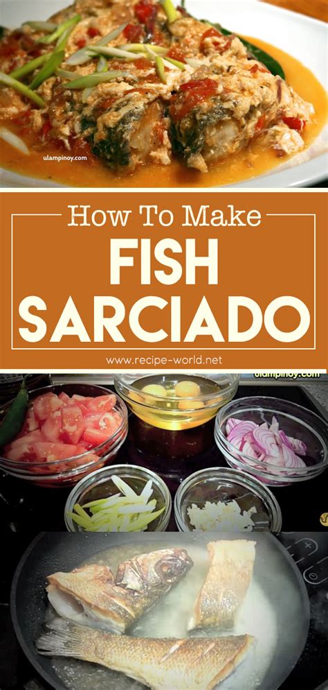 How To Make Fish Sarciado - Recipe World