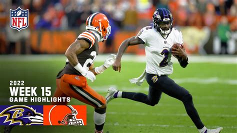 Baltimore Ravens vs. Cleveland Browns | 2022 Week 15 Game Highlights - Win Big Sports