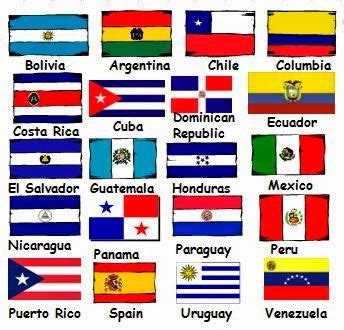 Hispanic Heritage Flags Printables