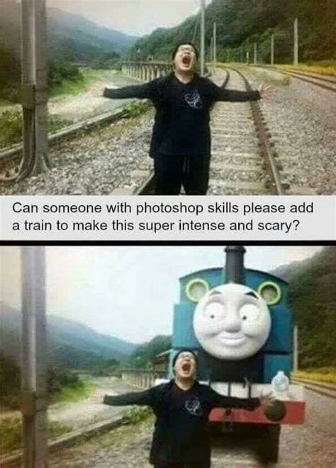 Funny Thomas Train Memes