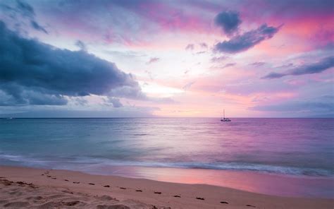 Twilight Island Beach Sunset, HD Nature, 4k Wallpapers, Images ...