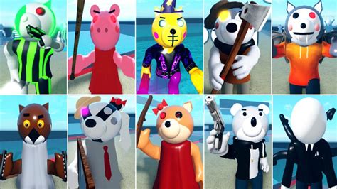 Roblox Piggy Alpha All Skins