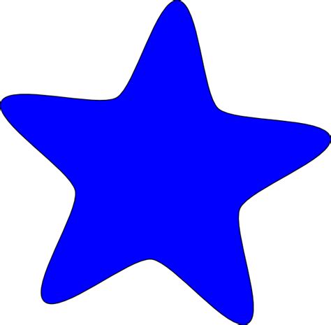 Blue Star Clip Art at Clker.com - vector clip art online, royalty free & public domain