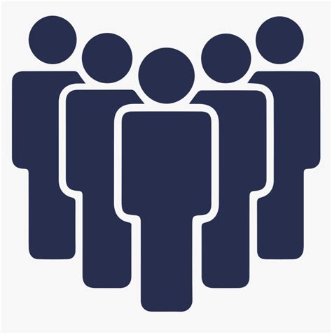 5 People Icon Png Clipart , Png Download - Group People Png Vector, Transparent Png - kindpng