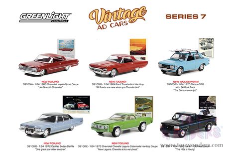 Vintage Ad Cars Series 7 39100/48 1/6 scale Greenlight wholesale diecast model car