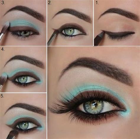 Beautiful Blue And Brown Makeup Tutorial - AllDayChic