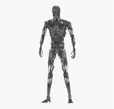 Classic Terminator - - Terminator T101 Vs T800 Transparent PNG ...