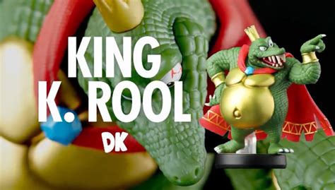 Nintendo shares another quick look at the King K. Rool amiibo | The GoNintendo Archives | GoNintendo