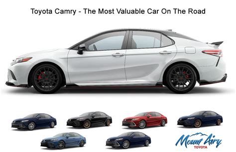 2023 Camry - Still The Most Valuable Sedan On Road! | Mount Airy Toyota