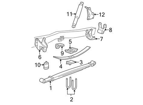 Ford F-450 Super Duty Leaf Spring Bumper. F450 - 7C3Z4730E | Lakeland Ford Online Parts, Lakeland FL