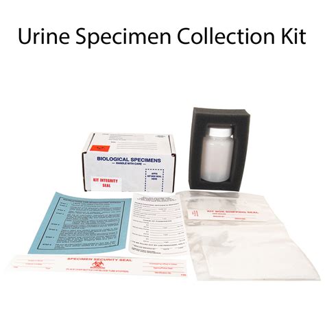 Urine Specimen Collection Kit assembles