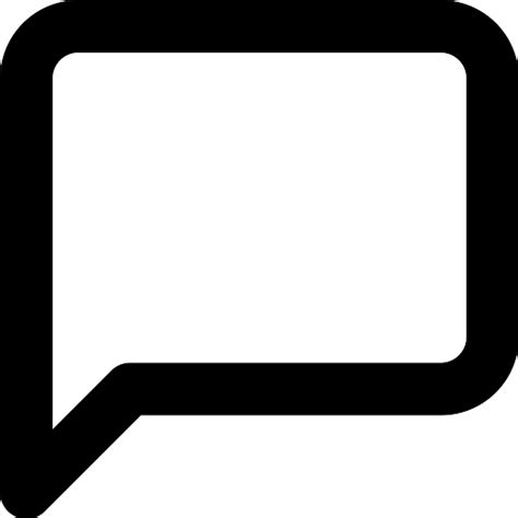 Message square icon svg png free download - 3