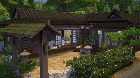 Japanese Traditional House Sims 4