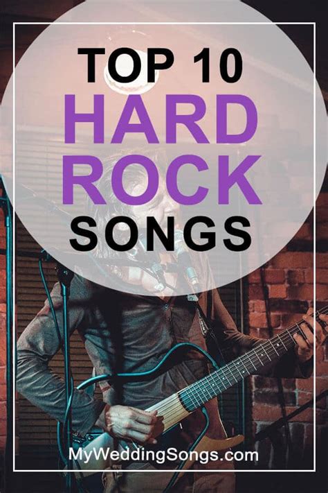 Greatest Hard Rock Songs - Top 10 List by VH1 | My Wedding Songs