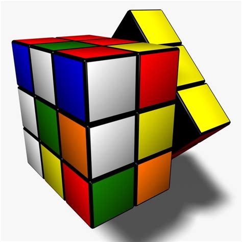 3d rubik s cube animation