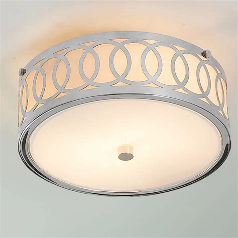 Small Interlocking Rings Flush Mount Ceiling Light - Shades of Light