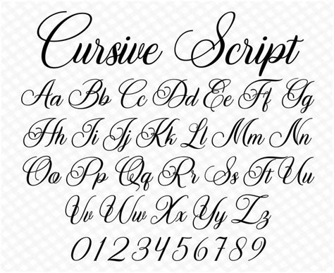 Cursive Font Invite Font Wedding Script Wedding Cursive Font Calligraphy Font Monogram Font ...