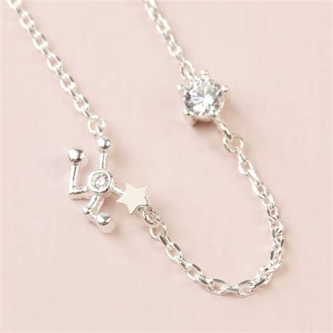 Taurus Constellation & Birthstone Necklace - Happy Glastonbury!