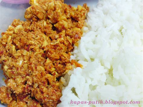 Nasi Putih Sambal Telur | Oh my by Miss N (Main blog)