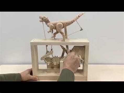 Tyrannosaurus Automata is finally finished ~ - YouTube | Diy wood projects furniture ...