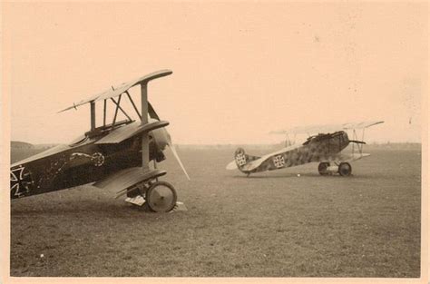 Fokker DR 1 with Fokker DVII, Germany's principal 1918 fighters, with ...