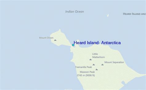 Heard Island, Antarctica Tide Station Location Guide