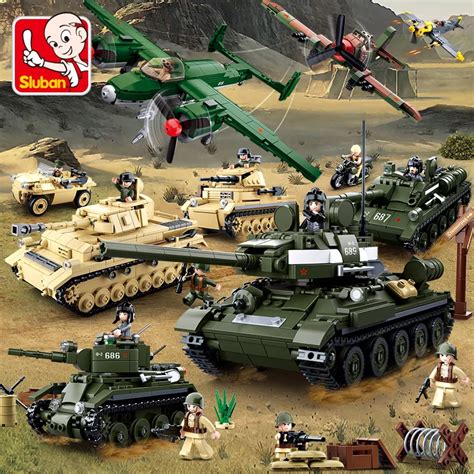 Aliexpress.com : Buy WW2 Military Compatible Legoing Tanks Building Blocks Army City WW2 Soldier ...