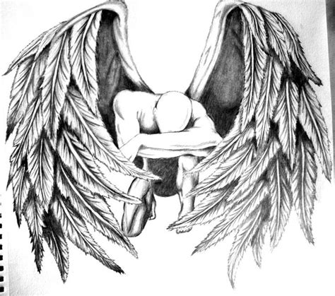 Angel tattoo men, Fallen angel tattoo, Angel tattoo designs