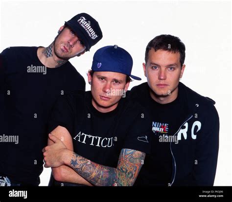 "Blink-182", amerikanische Punkrock Band, Deutschland 2001. American ...