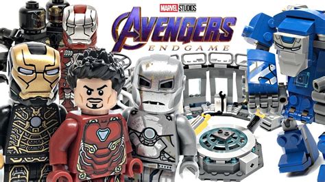 LEGO Avengers Endgame Iron Man Hall of Armour review! 2019 set 76125! - YouTube